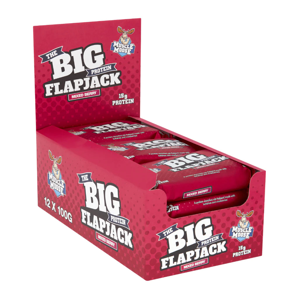 Muscle Moose Big Protein Flapjack 12 x 100g